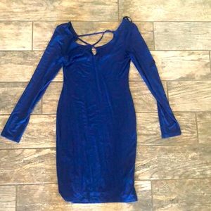 Navy blue dress